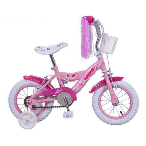 Bici nina r 12 kova lola rosa perlado