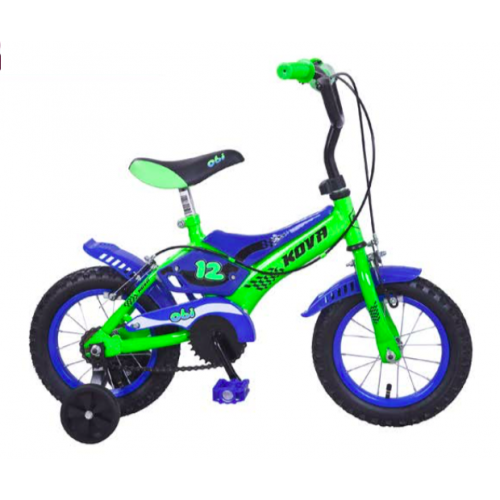 BICICLETA NIÑO R 12 Kova TWISTER VERDE O NARANJA Neon