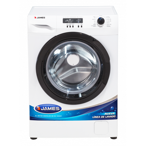 LAVARROPAS CARGA FRONTAL JAMES LR-6900 PLUS 900 RPM LAVADO DIARIO 30 MIN