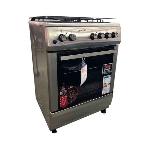 COCINA COMBINADA 3 HORNALLAS Y 1 DISCO HORNO ELECTRICO 60 CM NICS 1950TK