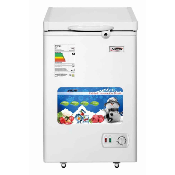 Freezer horizontal 100 nics 108 lt  efic. A