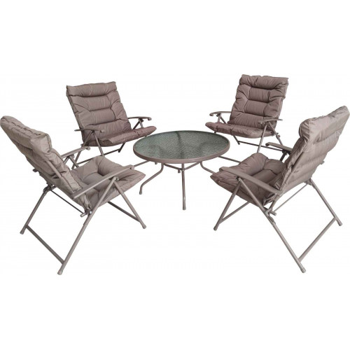 Juego de patio sao paulo mesay 4 silla almohadon 1536346