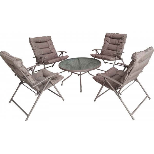 Juego de patio sao paulo mesay 4 silla almohadon 1536346