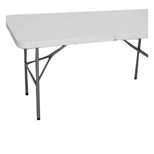 Mesa plastico plegable 120 x 60