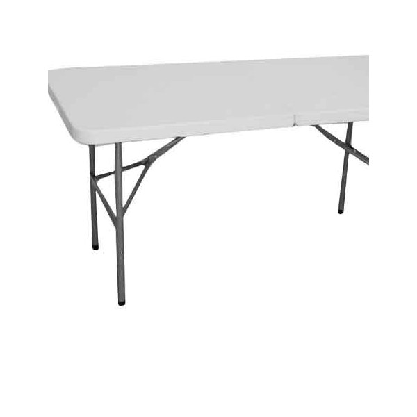 Mesa plastico plegable 120 x 60