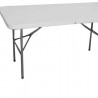 Mesa plastico plegable 120 x 60