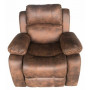 RECLINER MARRON GASTADO 1 CUERPO