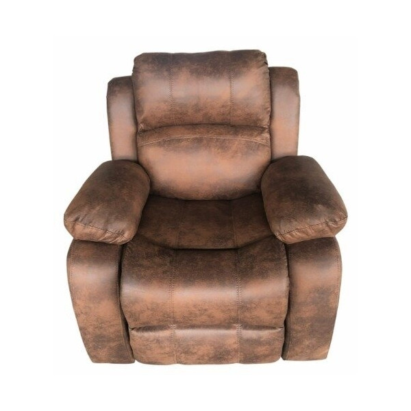 RECLINER MARRON GASTADO 1 CUERPO