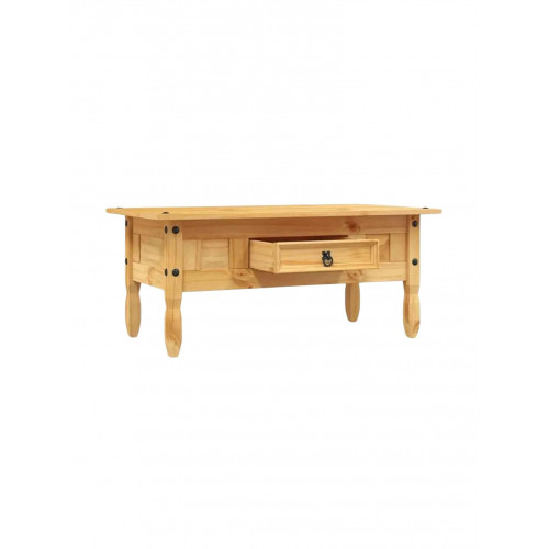 Mesa de centro 1 cajón cera natural p601-cr-nat