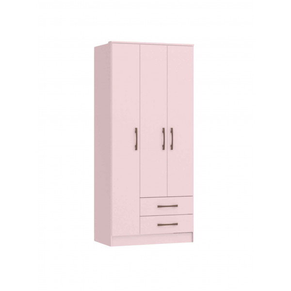 ROPERO MOSCU 3 PTAS 2 CAJ COLOR BLUSH