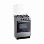 Cocina 4h supergas indurama viena quarzo cromada grill electrico