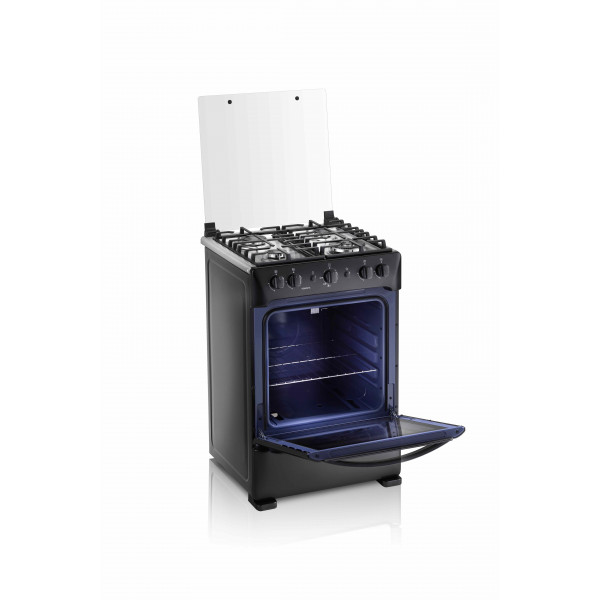 COCINA 4H SUPERGAS INDURAMA POMPEYA QUEMADOR TRIPLE CORONA GRILL A GAS 60CM