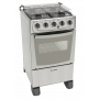 COCINA A GAS 4 HORN C-105B BLANCO ● Termocupla de Seguridad ● Mesada Inox ● Encendido electrónico total