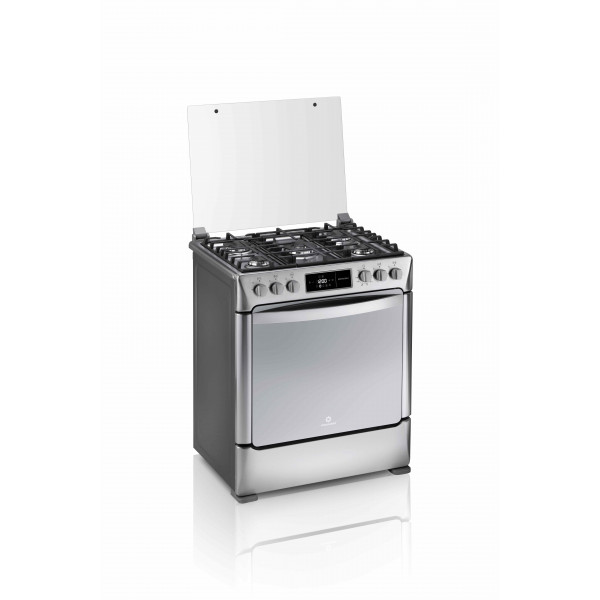 Cocina 4h supergas indurama bilbao acero grill electrico 50cm