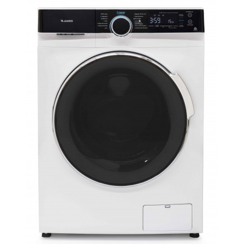 Lavarropas james lr-1016 bl 10,5 kg blanco inverter