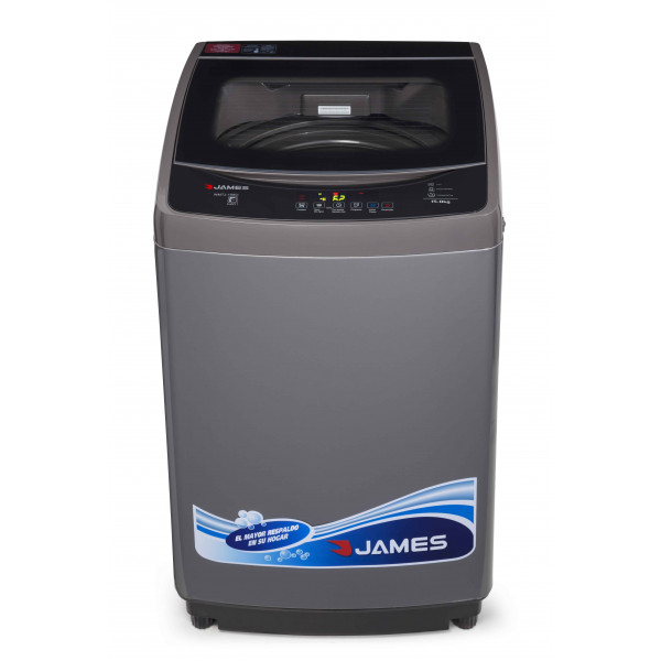 Lava ropas carga superior con centrif. 700 rpm james wmt 1580 n 15kg gris entrada para agua caliente