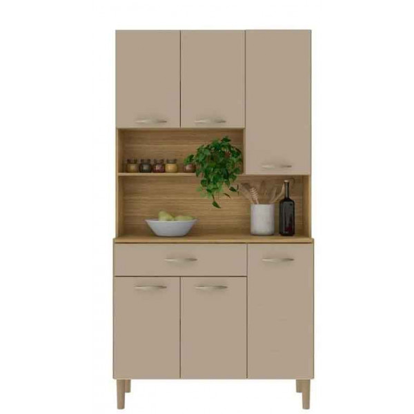 KIT DE COCINA 6 PTAS 1 CAJ APOLO 90 X 173