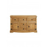 Buffet 2 puertas 5 cajones cera natural p5401-cr-nat