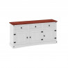 APARADOR BUFFET 3 CAJ 3 PTAS 1,67M BLANCO VB237