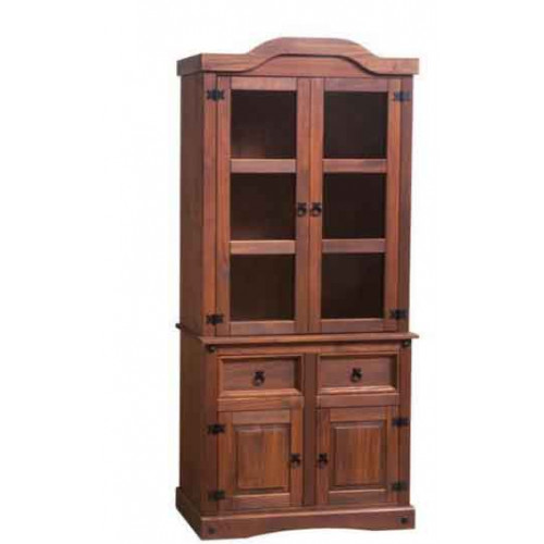 Cristalero 2 Puertas 1 Cajon  RUBI 8932w