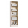 MUEBLE MULTIUSO 2 PTAS 5 ESTANTES 2315A BLANCO 55 X 183 CM