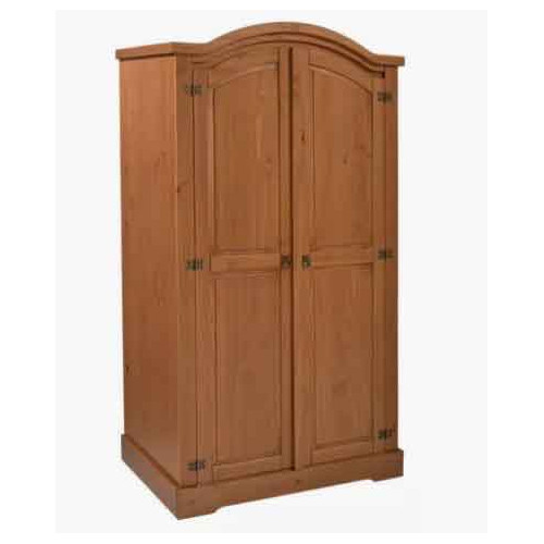 Ropero 2 ptas curvo linea mexicana caramelo CH9180C/4