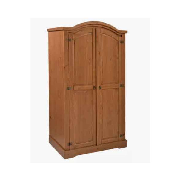 Ropero 2 ptas curvo linea mexicana caramelo CH9180C/4