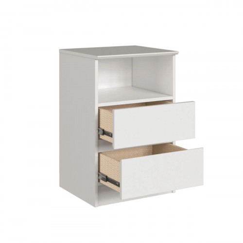 Mesa de luz 2 cajones aurora 5080a