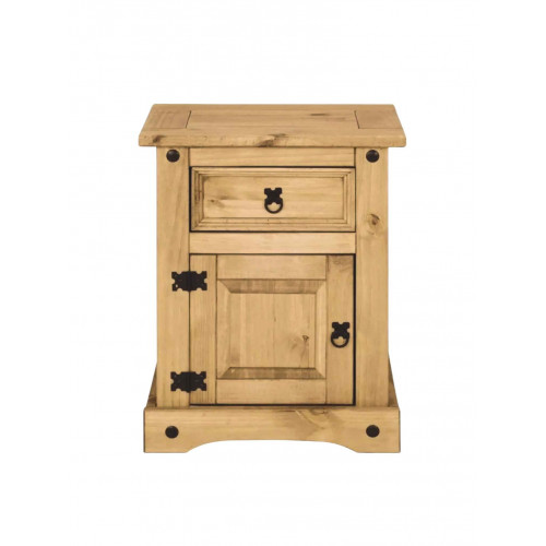 MESA DE LUZ 1 PTA 1 CAJ GRANDE BLANCA