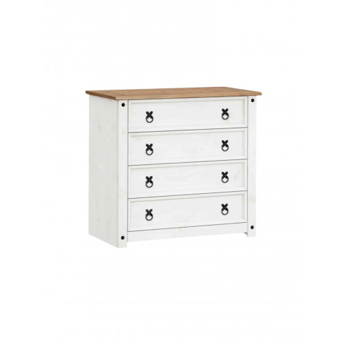 COMODA 5 CAJONES MEXICANA GRIS