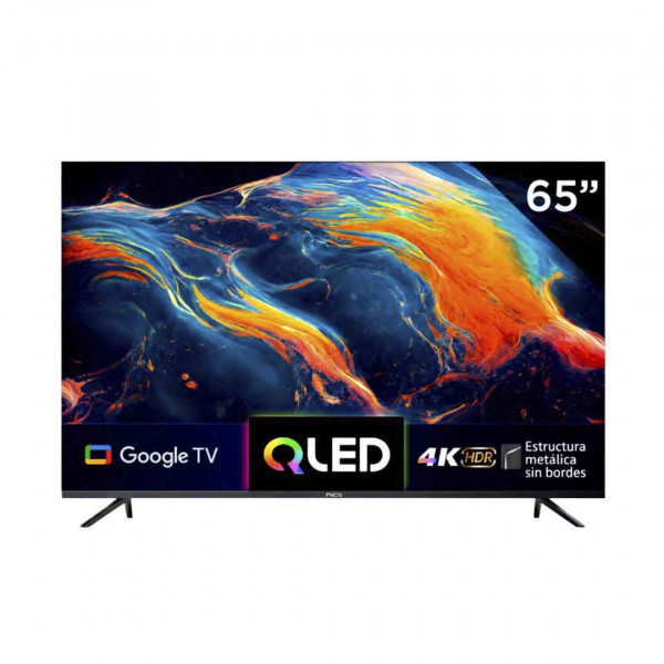 Tv Qled 65" Nics smart Google Tv 2G + 16 gb con bluetooth