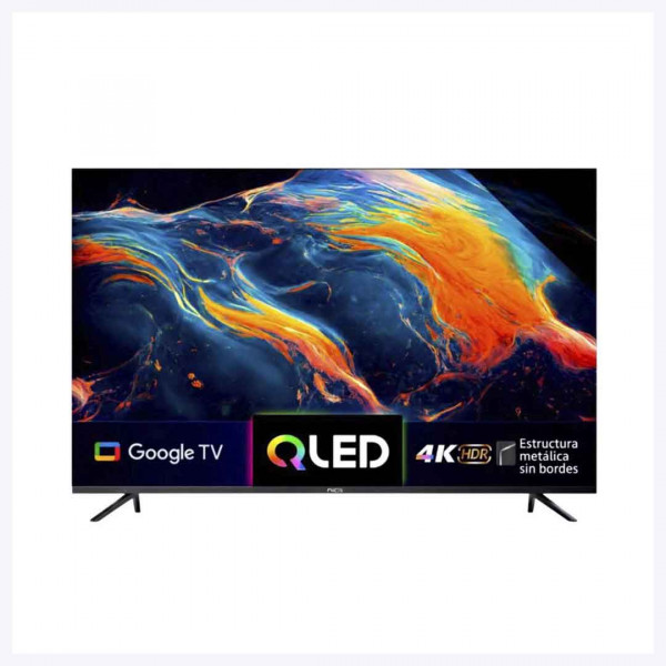 Tv Qled 75" Nics smart Google Tv 2G + 16 gb con bluetooth