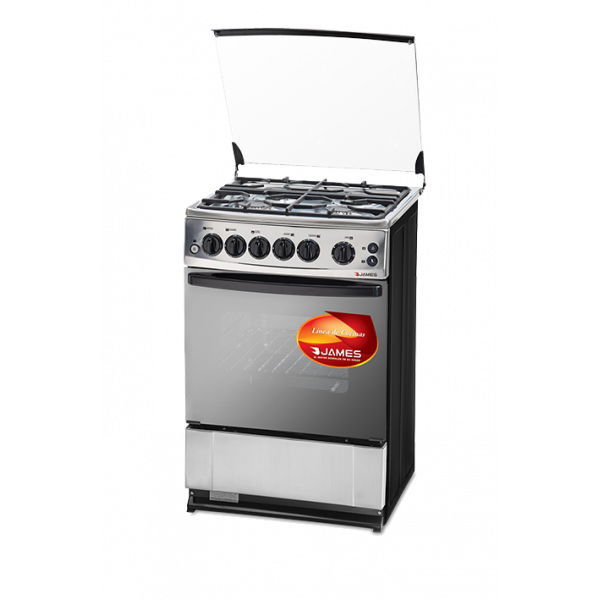 COCINA JAMES C-650 MB BLANCO A GAS CON GRILL ELECTRICO