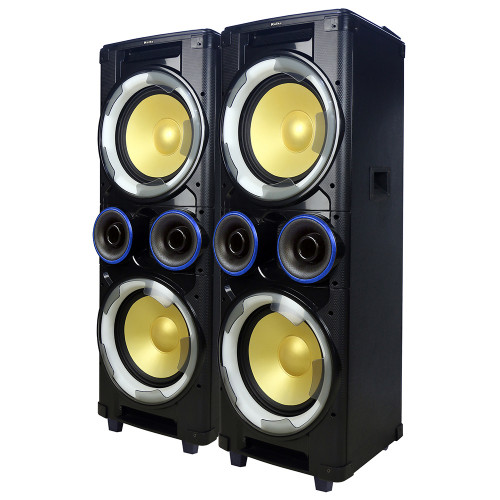 PARLANTES SISTEMA KOLKE 12&quot; X 2 THUNDER KPB-242 DOBLE 33,000X