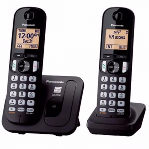 TELEFONO INALAMB PANASONIC TGC212LCB 2 TUBOS