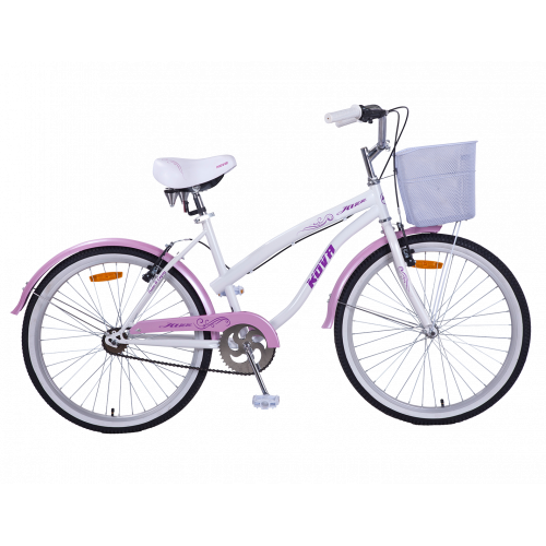 Bicicleta dama r 24 kova jazz blanco perlado