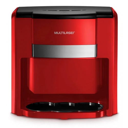 Cafetera electrica con 2 tazas multilaser be016 roja