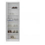 MUEBLE MULTIUSO PANELERO 1 PTA 802-01 BLANCO MED.: 0,39x1,82x0,37 m