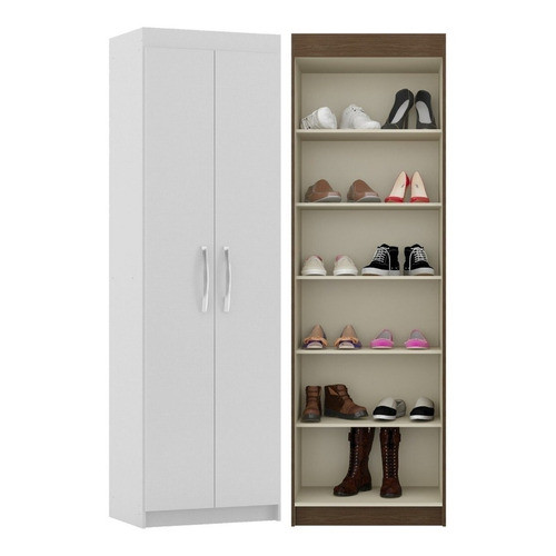 MUEBLE MULTIUSO PANELERO 1 PTA 802-01 BLANCO MED.: 0,39x1,82x0,37 m