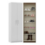 MUEBLE MULTIUSO PANELERO 1 PTA 802-01 BLANCO MED.: 0,39x1,82x0,37 m