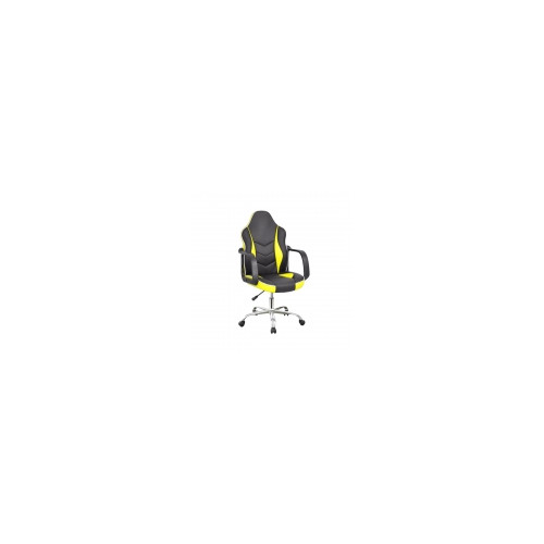 SILLA GAMER NEGRO Y AZUL Y2706