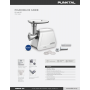 Picadora de carne punktal  pk-498pc