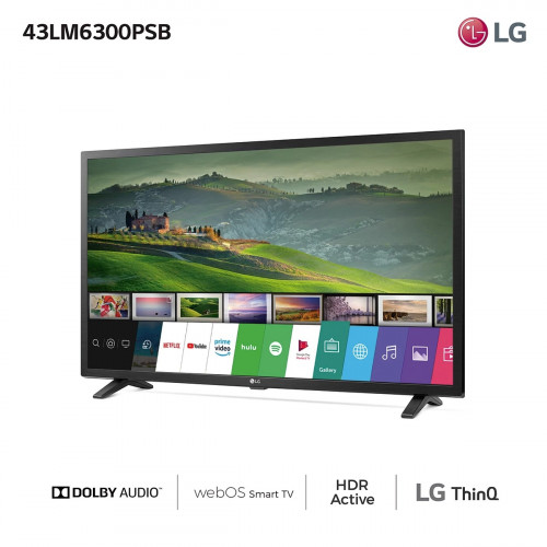 Tv led smart 43 lg lm6300psb