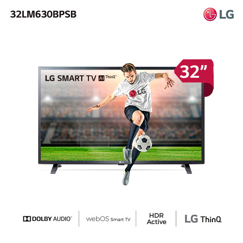 Tv led smart 32 lg 32lm637bpsb