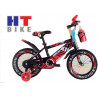 Bici nino r 14 ht con botella rojo nigamar