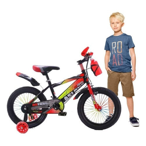 BICICLETA NIÑA R 12 LOLI  ANIMALES ASIENTITO NIGABIKE