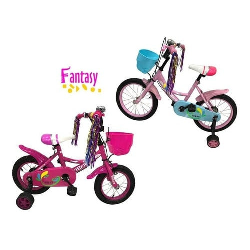 Bicicleta niña r 16 fantasy violeta o rosado nigabike