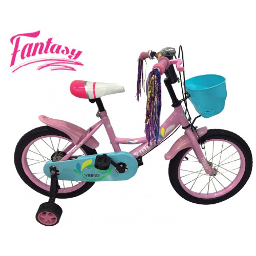 Bicicleta niña r 16 fantasy violeta o rosado nigabike