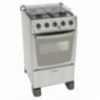 Cocina a gas james 4 horn c-105b inox frente acero ● termocupla de seguridad ● mesada inox ● encendido electrónico total