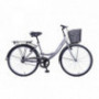 Bici dama r 26 kova berlin 26 dama s/c gris cromo